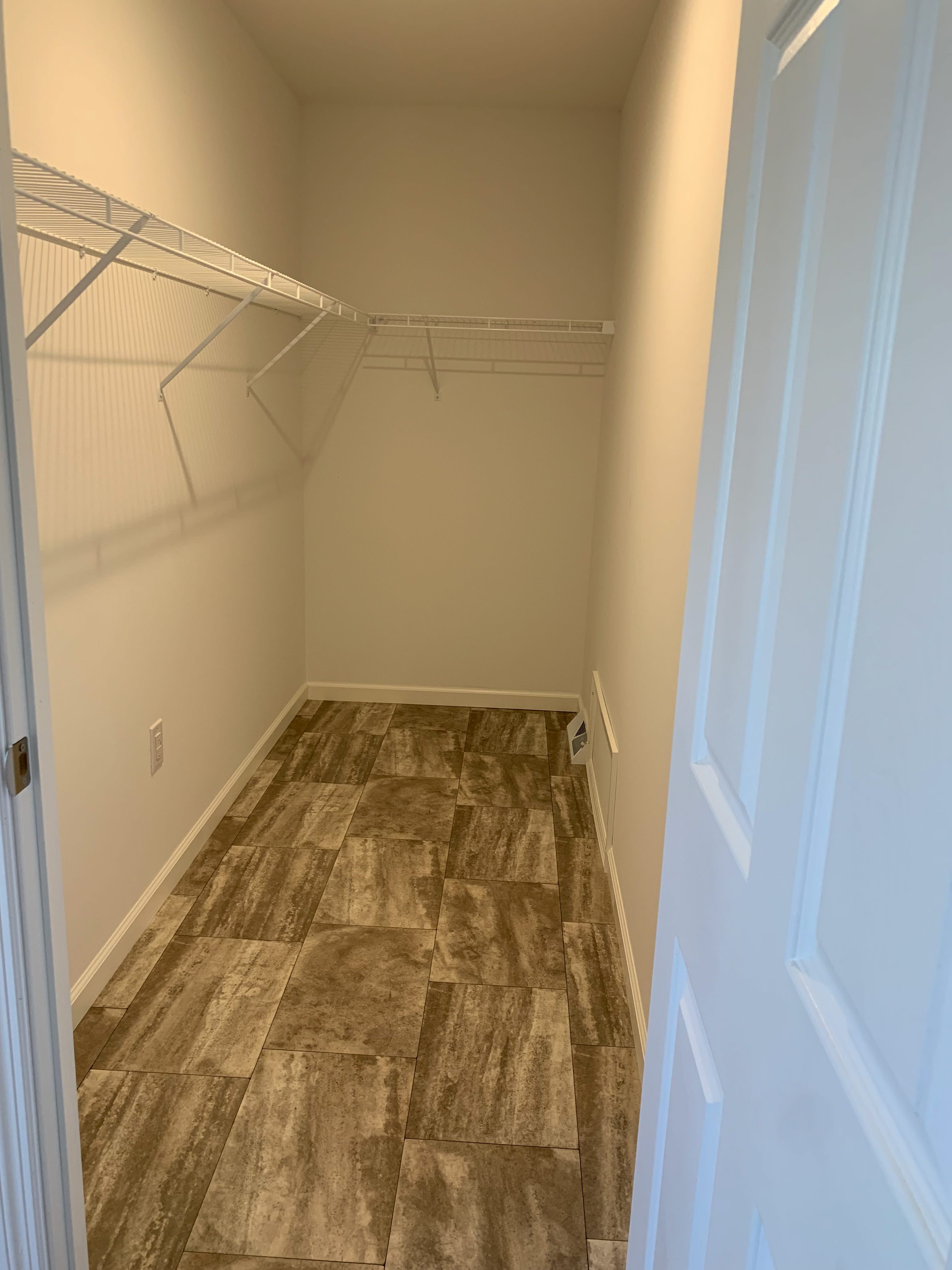 Primary walk in closet