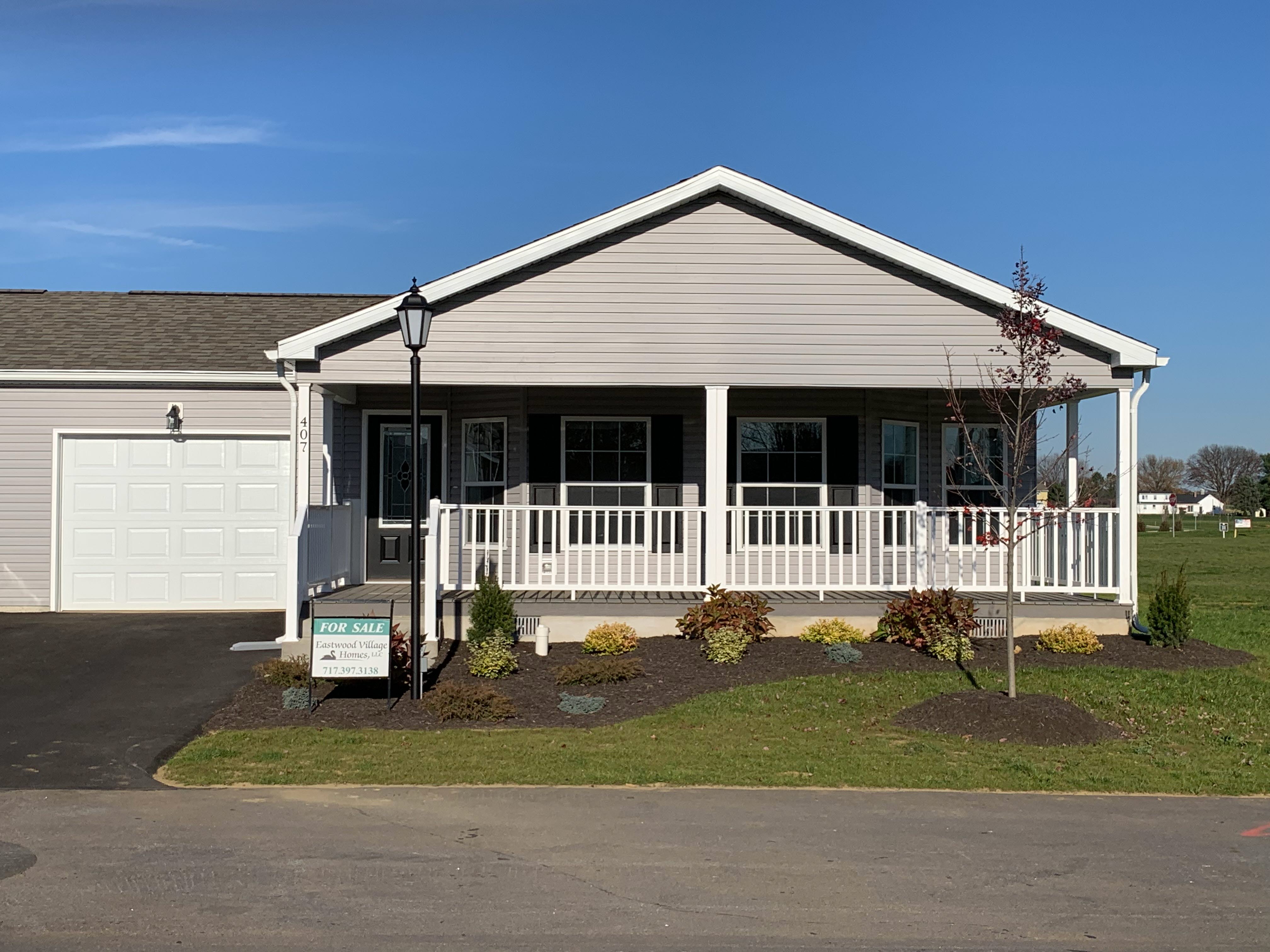 UNDER CONTRACT - 2023 - CONESTOGA MODEL - 3BR/2BTH, with FULL COVERED FRONT PORCH 