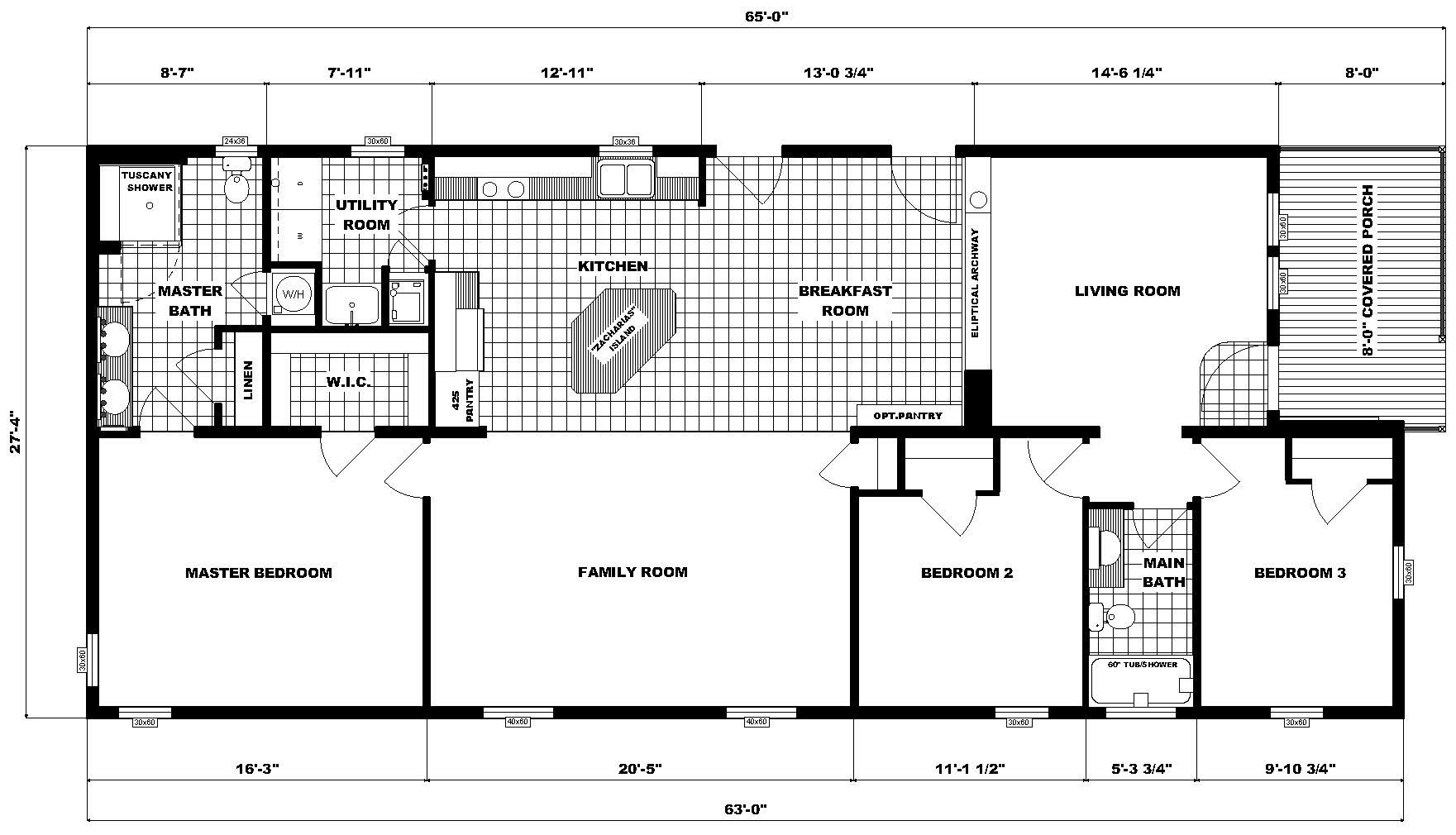 The Paradise Floor Plan